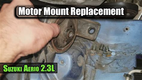 2004 suzuki aerio 2.3 motor mount to engine aluminum bracket|2004 SUZUKI AERIO 2.3L L4 Motor Mount .